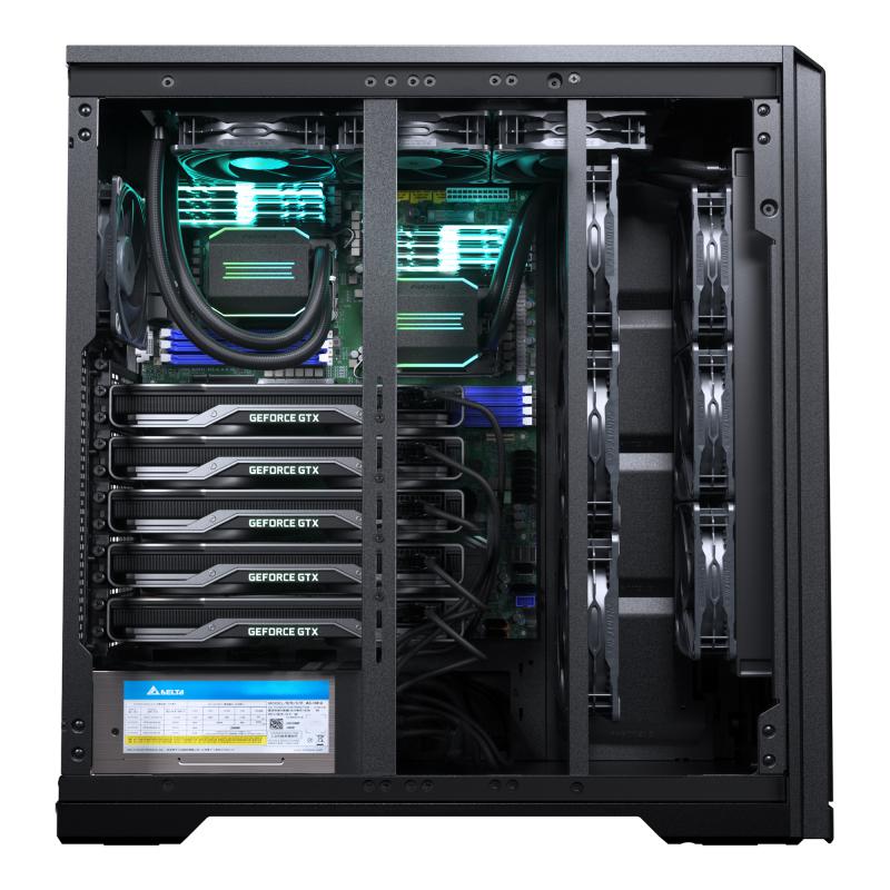 Phanteks Enthoo Pro 2 Server, Full Tower, Temperli Cam, XL-EEB, DRGB, Bilgisayar Kasası