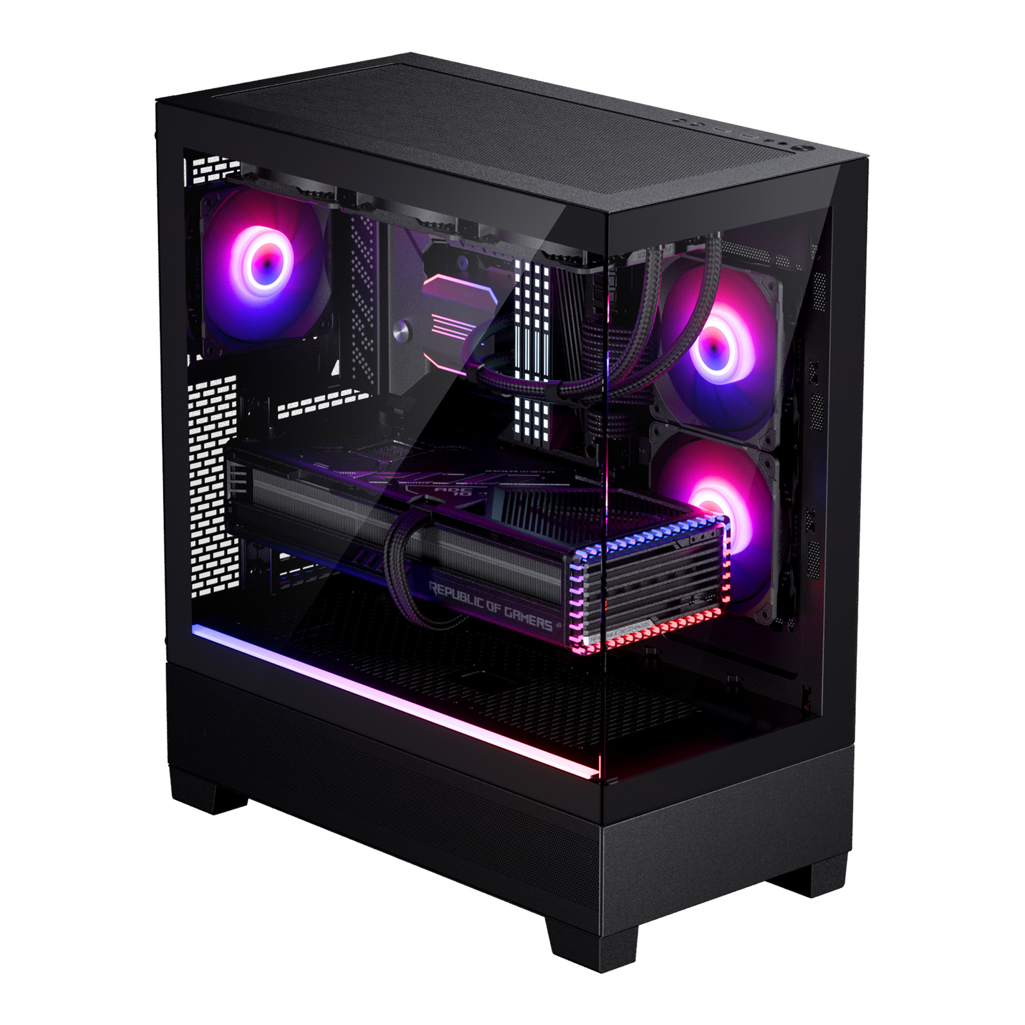 Phanteks%20XT%20View,%20Temperli%20Cam,%20ATX,%20DRGB%20PWM%20120mm%20x%203%20Fanlı%20Bilgisayar%20Kasası%20-%20Siyah