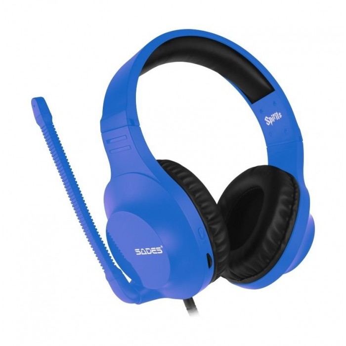 SADES SA-721 Spirits Mikrofonlu Kablolu Çok Platformlu Gaming Oyuncu  Kulaklığı - Mavi | Corax Alpha